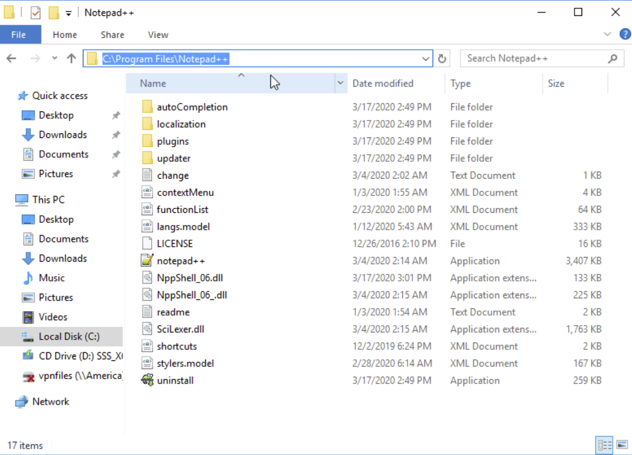 Context Menu